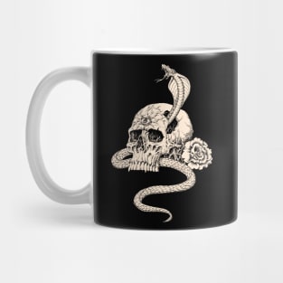 Skull and Snake Mug